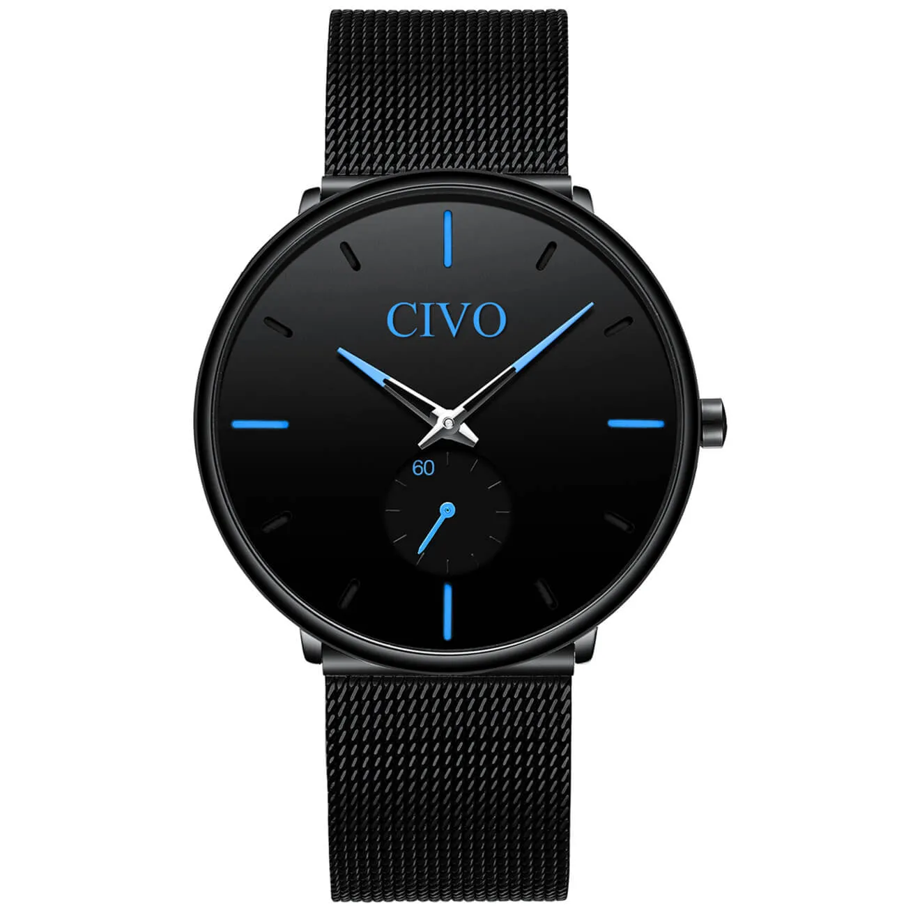 0124C | Quartz Men Watch | Mesh Band