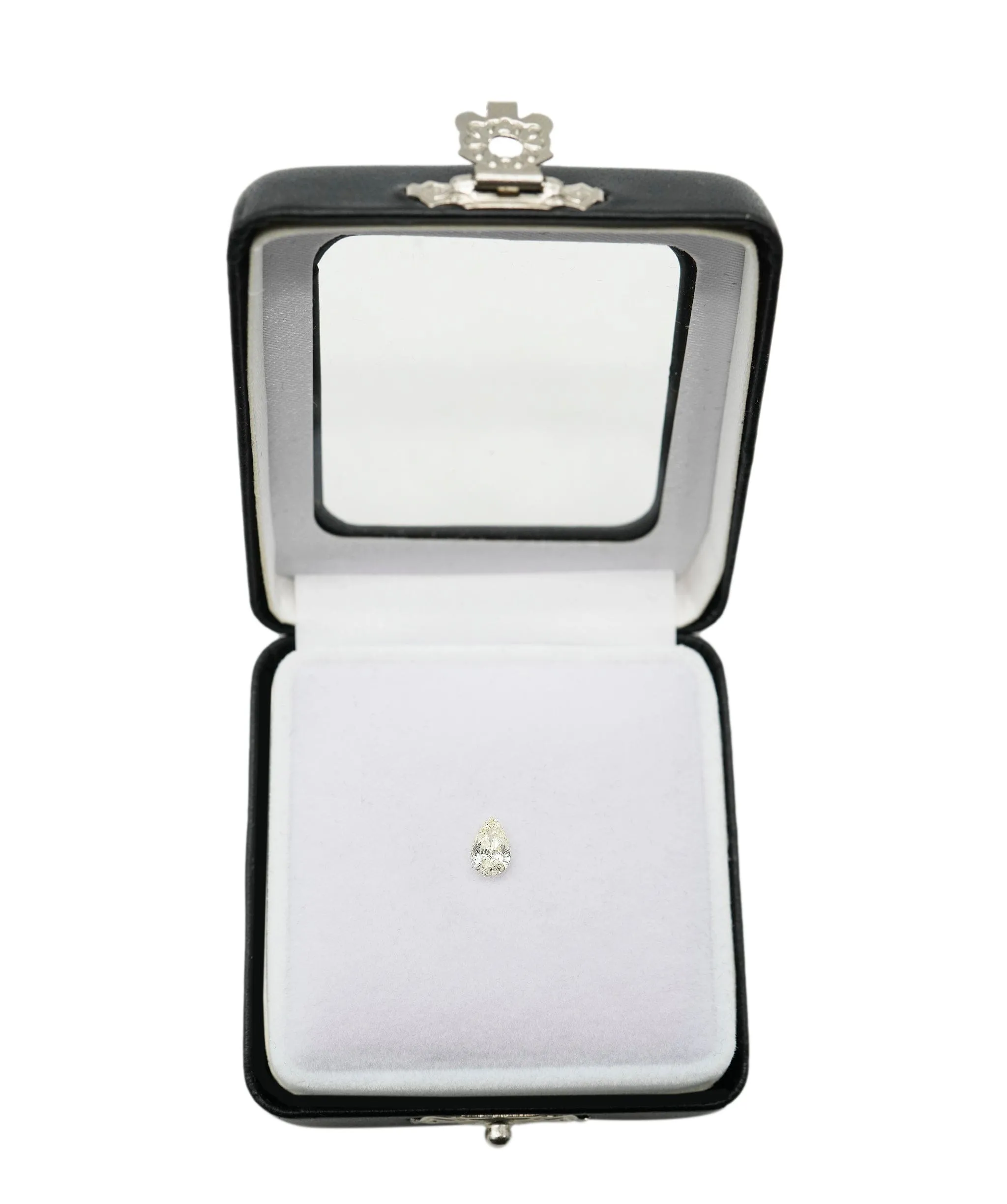 0.43 ct Light Fancy Yellow Pear Shape Diamond ANL-S24-5