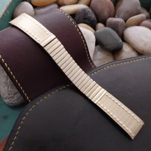 17.2mm JB Champion Classic 10k Gold-Filled Unused 1960s nos Vintage Watch Band