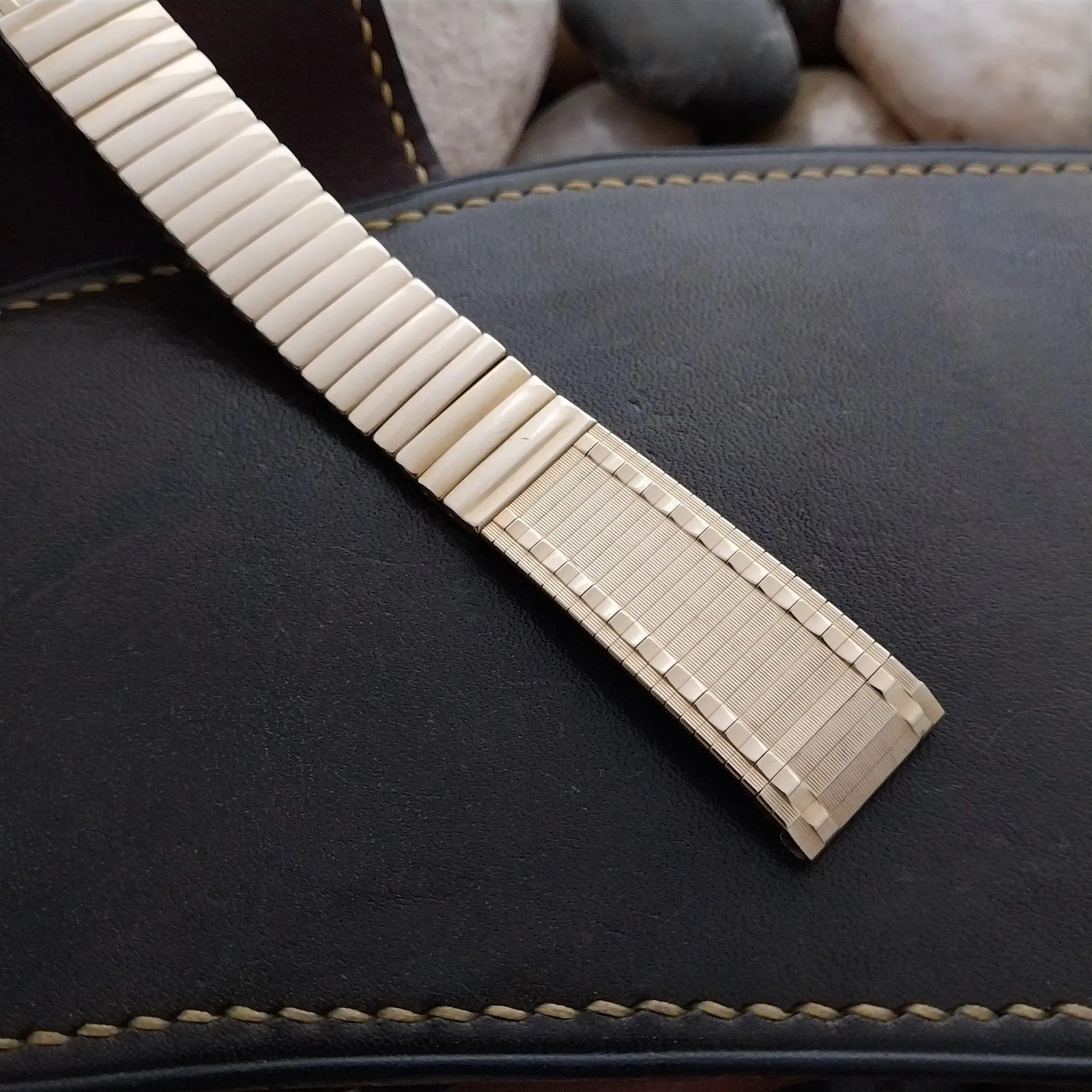 17.2mm JB Champion Classic 10k Gold-Filled Unused 1960s nos Vintage Watch Band