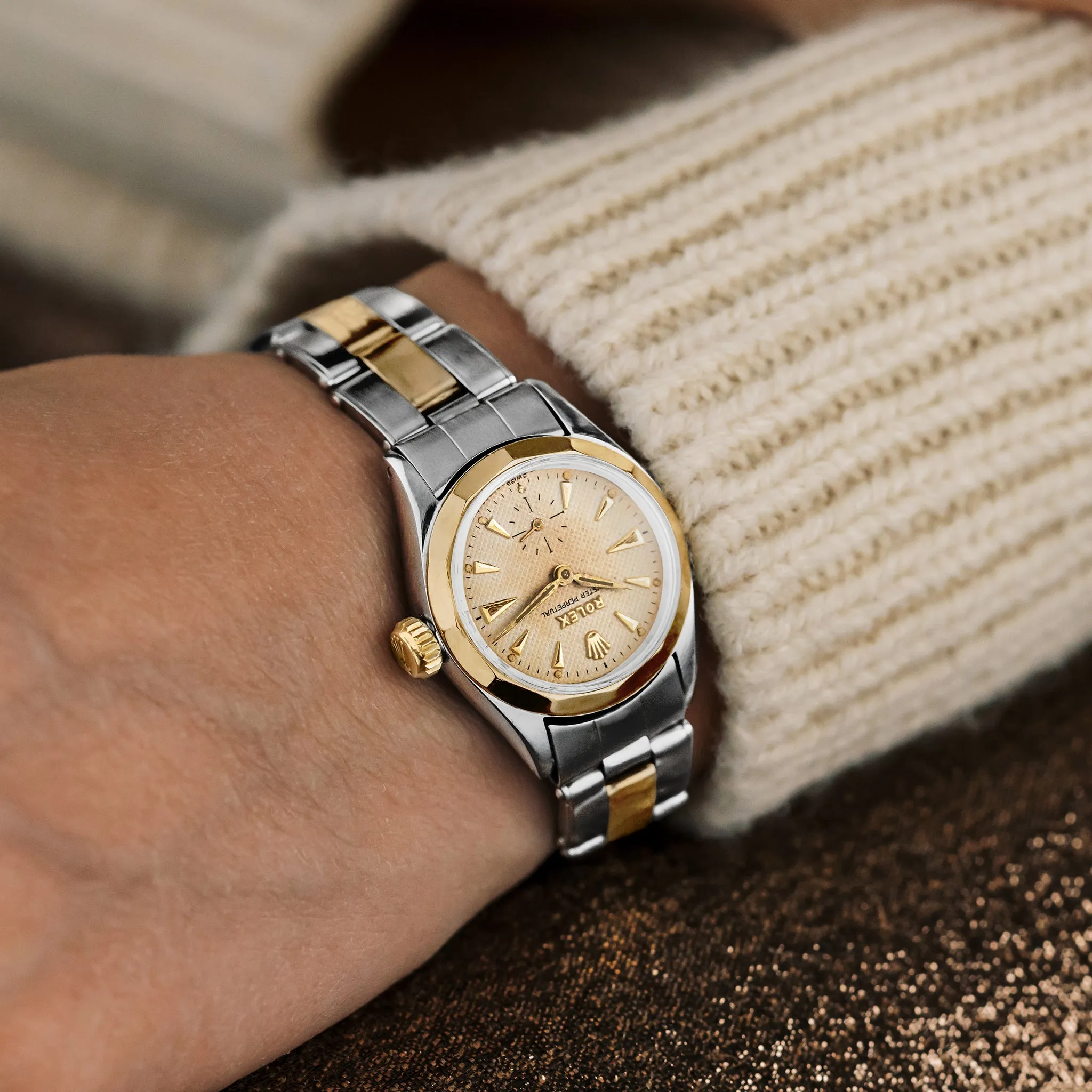 1954 Rolex Oyster Perpetual Ref. 6507 In Two-Tone