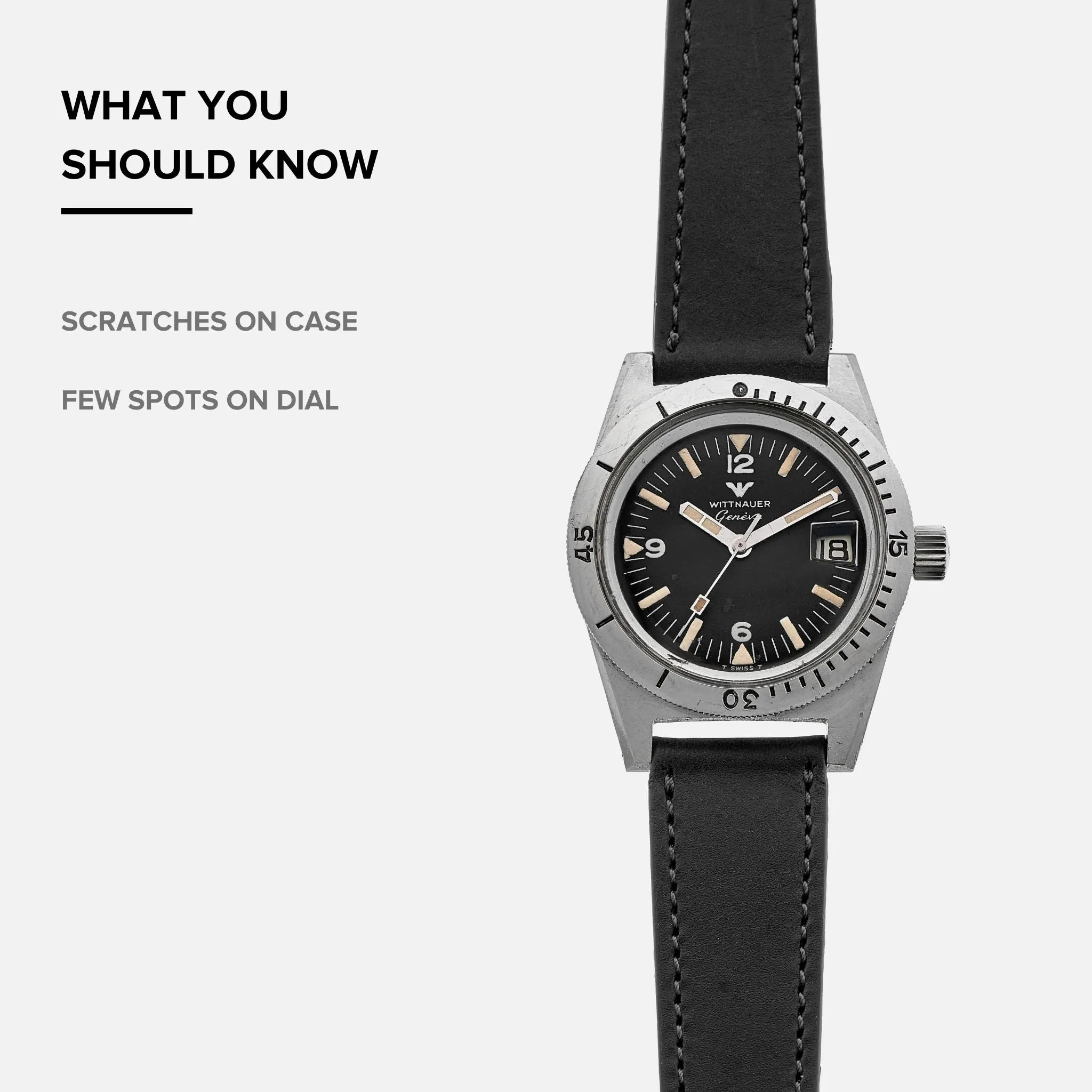 1960s Wittnauer 'Skin Diver' Ref. 4000