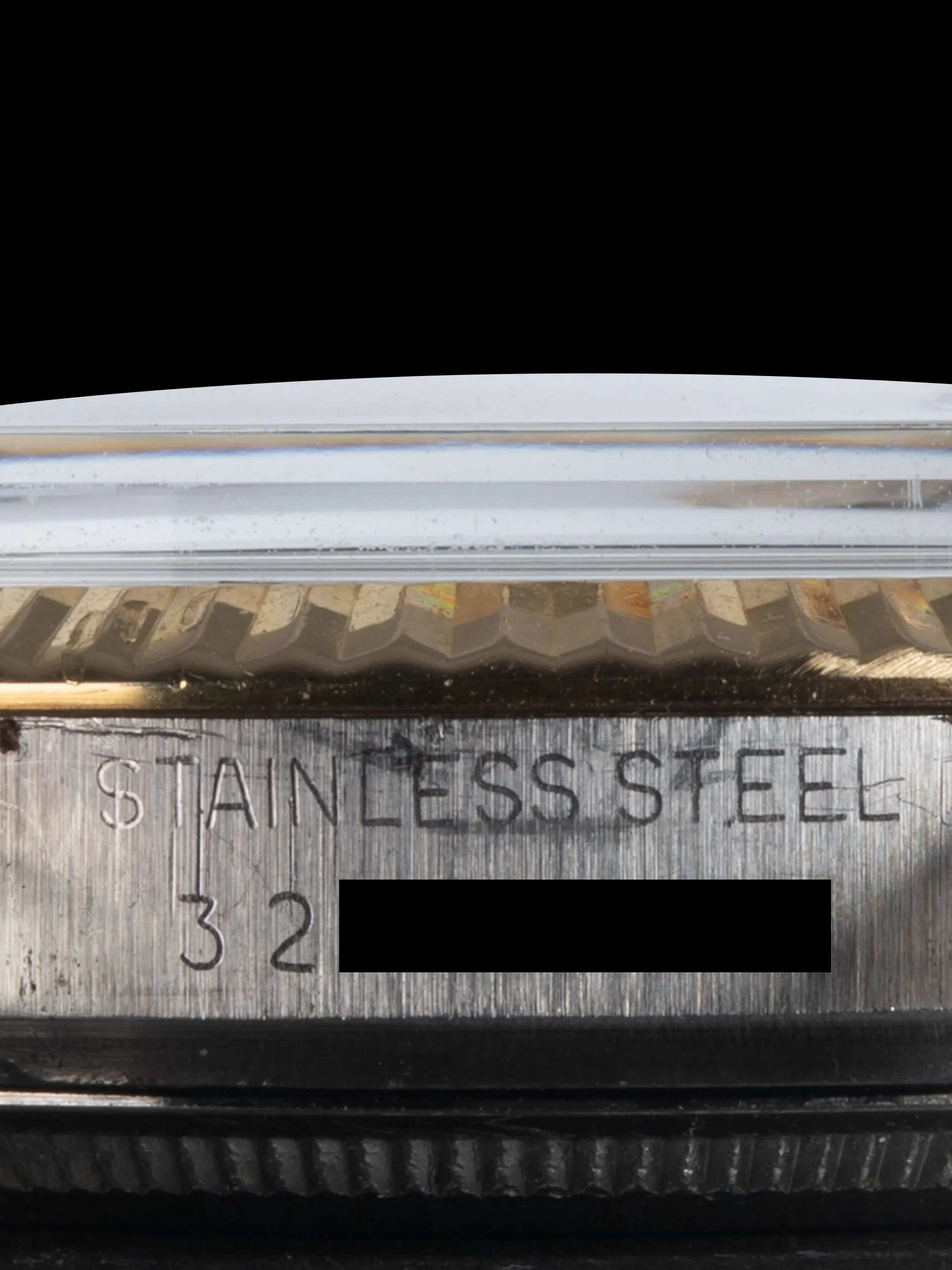 1972 Rolex Two-Tone Datejust (Ref. 1601) Black "Confetti" Dial