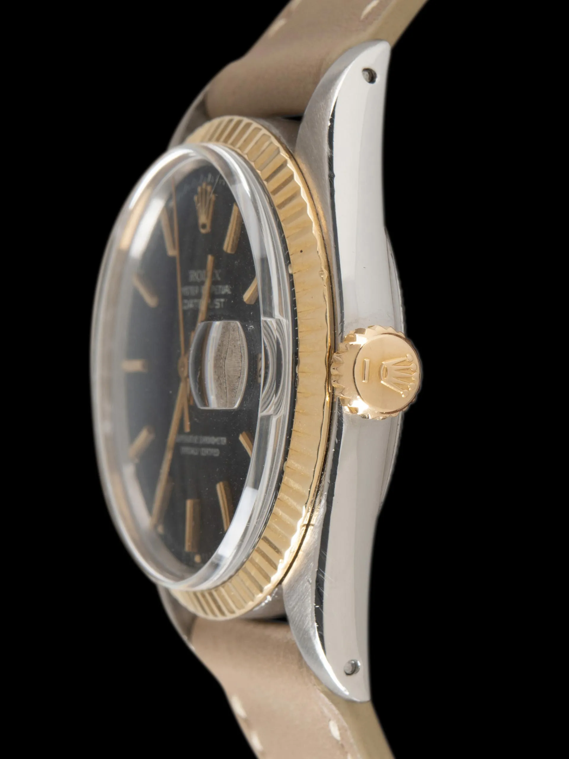 1972 Rolex Two-Tone Datejust (Ref. 1601) Black "Confetti" Dial