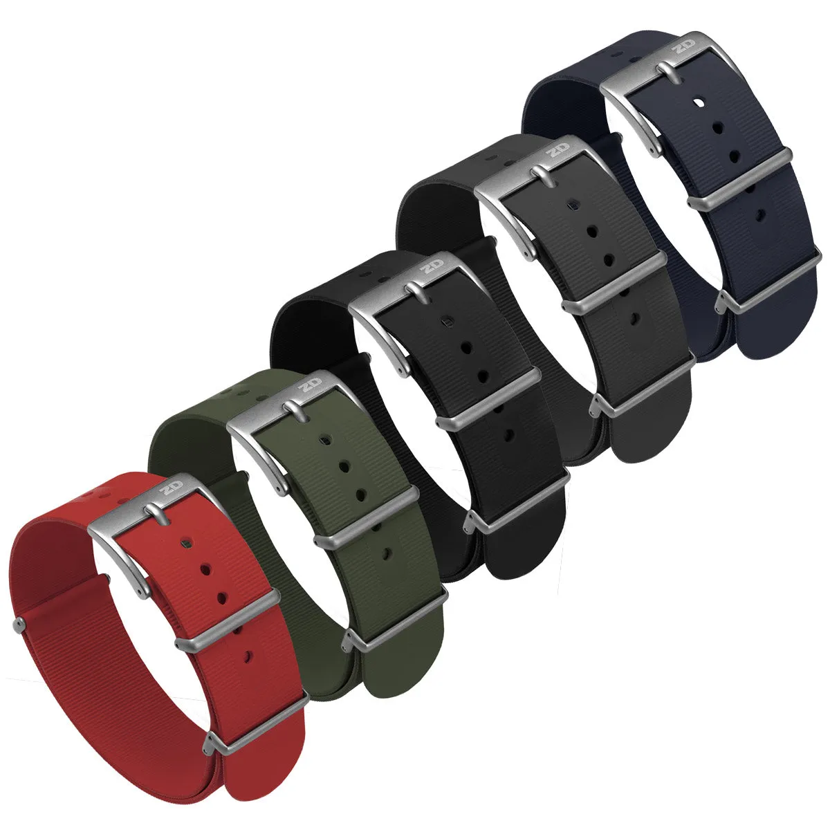 1973 British Military Watch Strap: 328 MARINE - Army Green