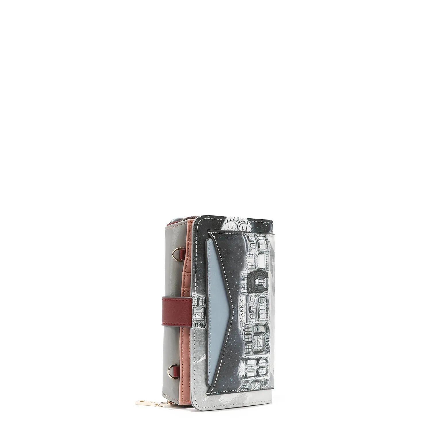 2 PIECE ACCESSORIES SET (WATCH, PHONE CASE CROSSBODY WALLET)