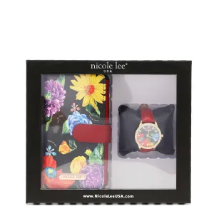 2 PIECE ACCESSORIES SET (WATCH, PHONE CASE CROSSBODY WALLET)