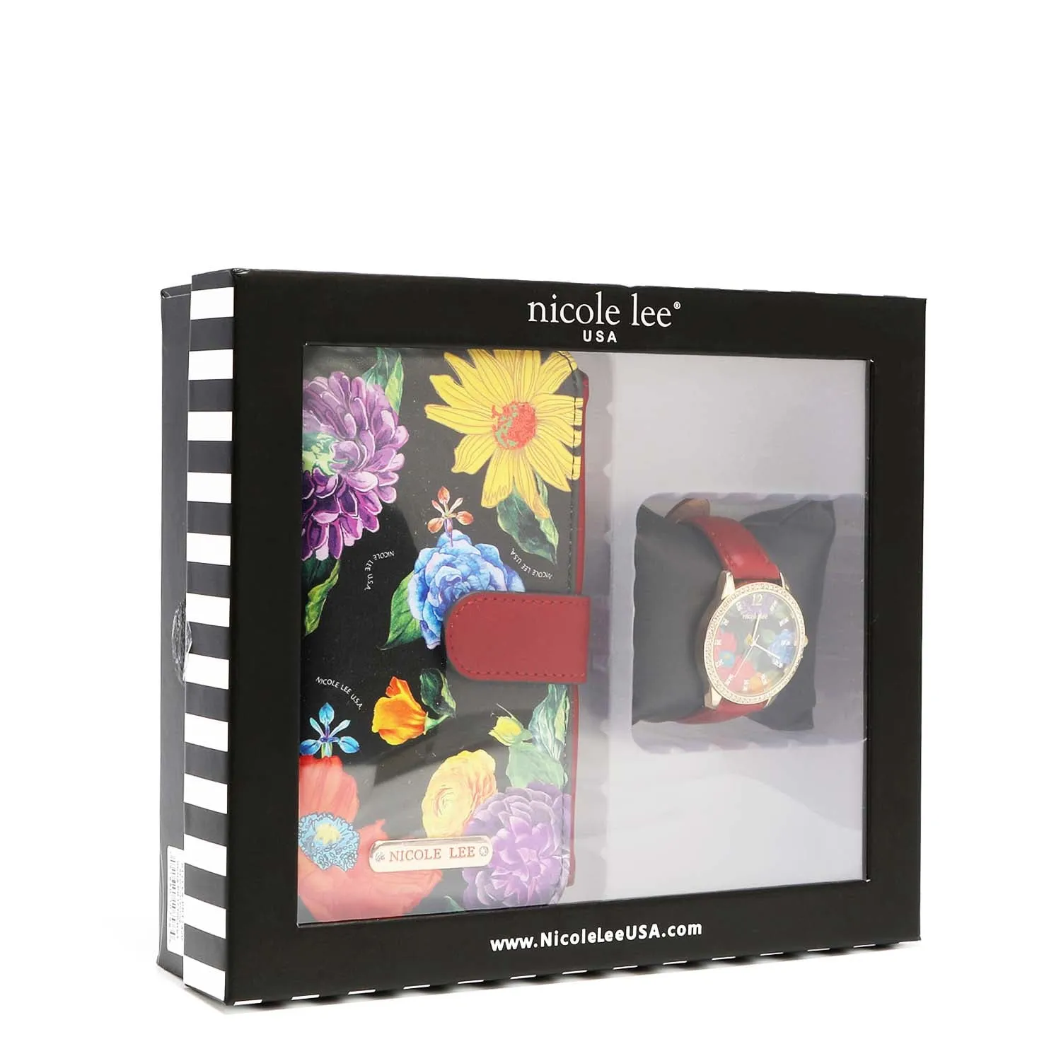 2 PIECE ACCESSORIES SET (WATCH, PHONE CASE CROSSBODY WALLET)