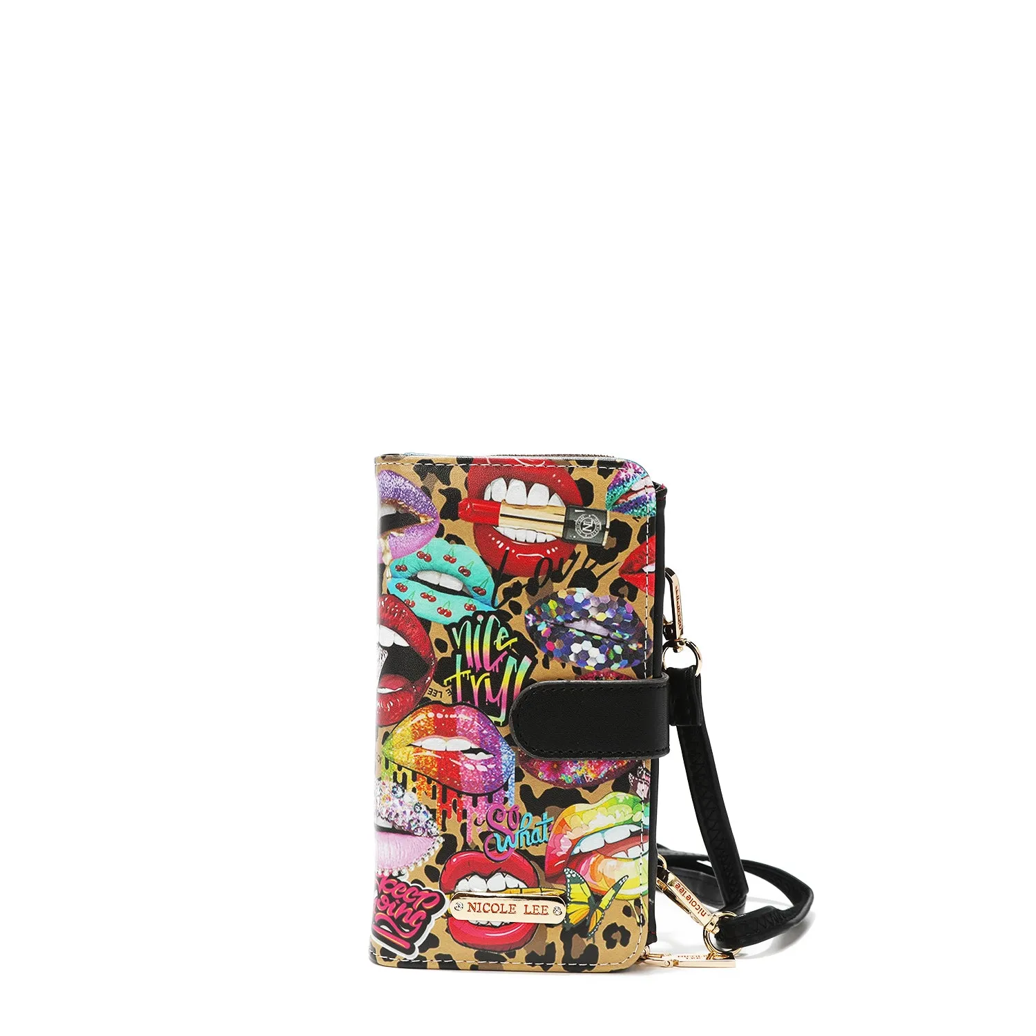 2 PIECE ACCESSORIES SET (WATCH, PHONE CASE CROSSBODY WALLET)