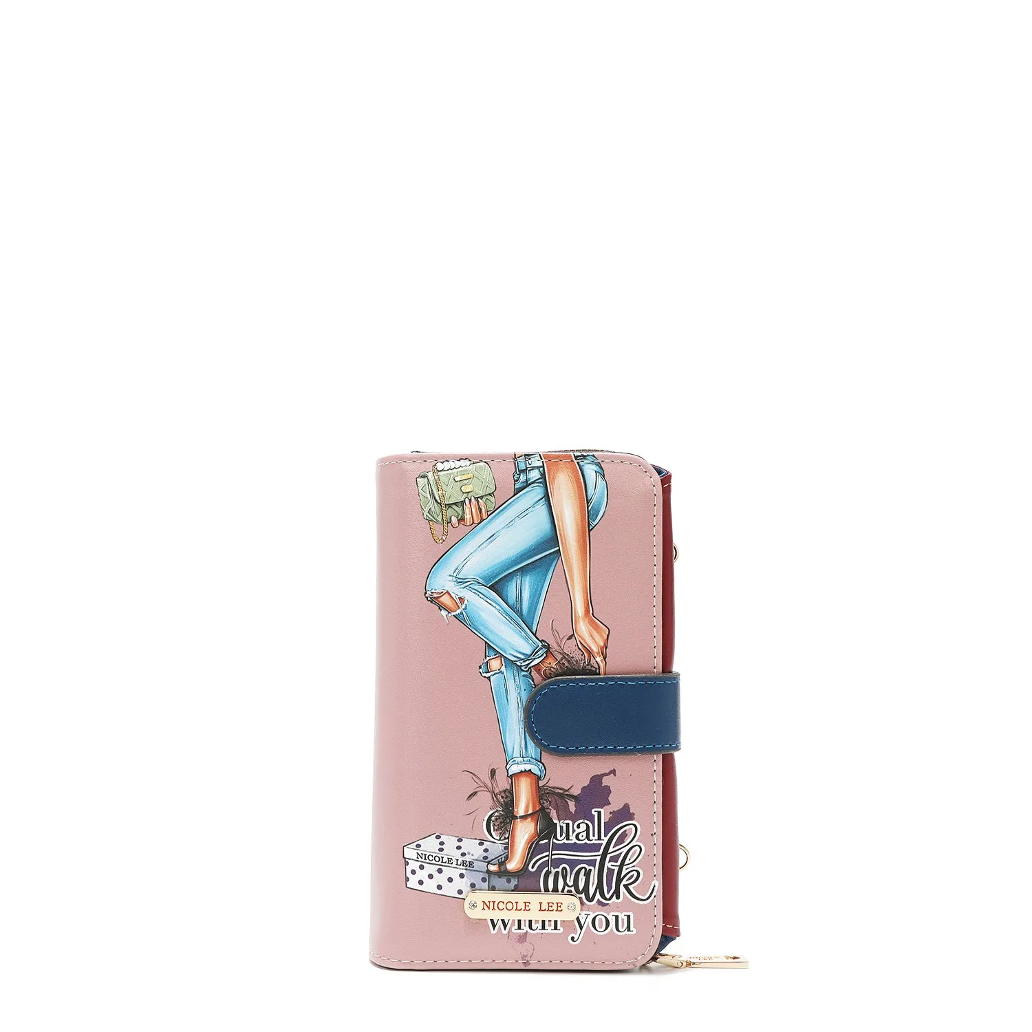 2 PIECE ACCESSORIES SET (WATCH, PHONE CASE CROSSBODY WALLET)