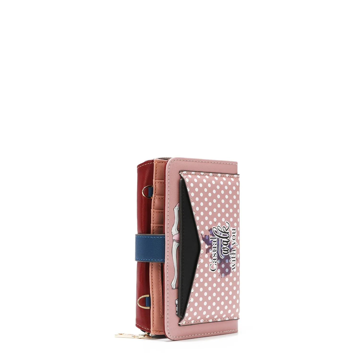 2 PIECE ACCESSORIES SET (WATCH, PHONE CASE CROSSBODY WALLET)