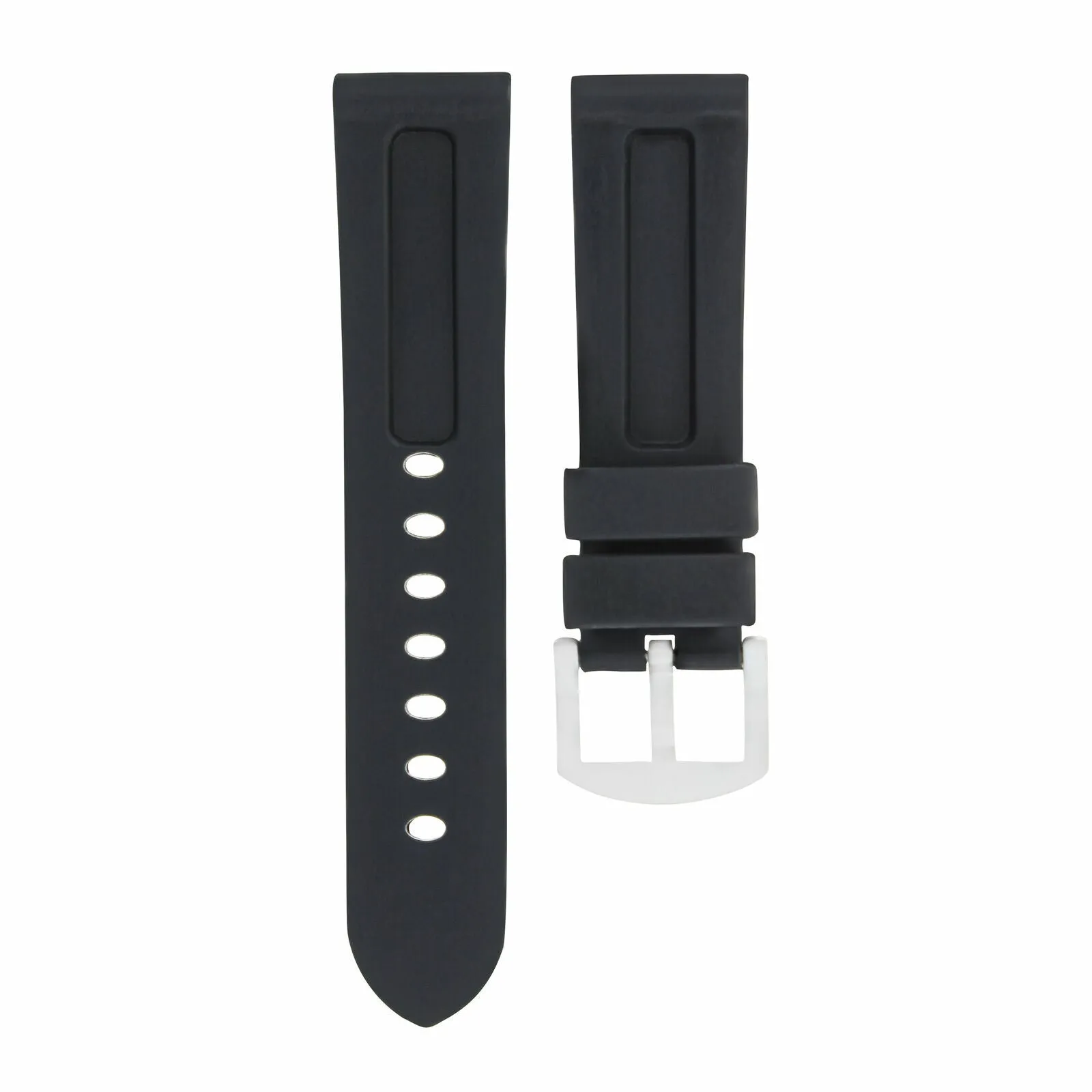 26MM SILICONE RUBBER WATCH BAND FOR 47MM PANERAI PAM 187 323 390 372 422 968
