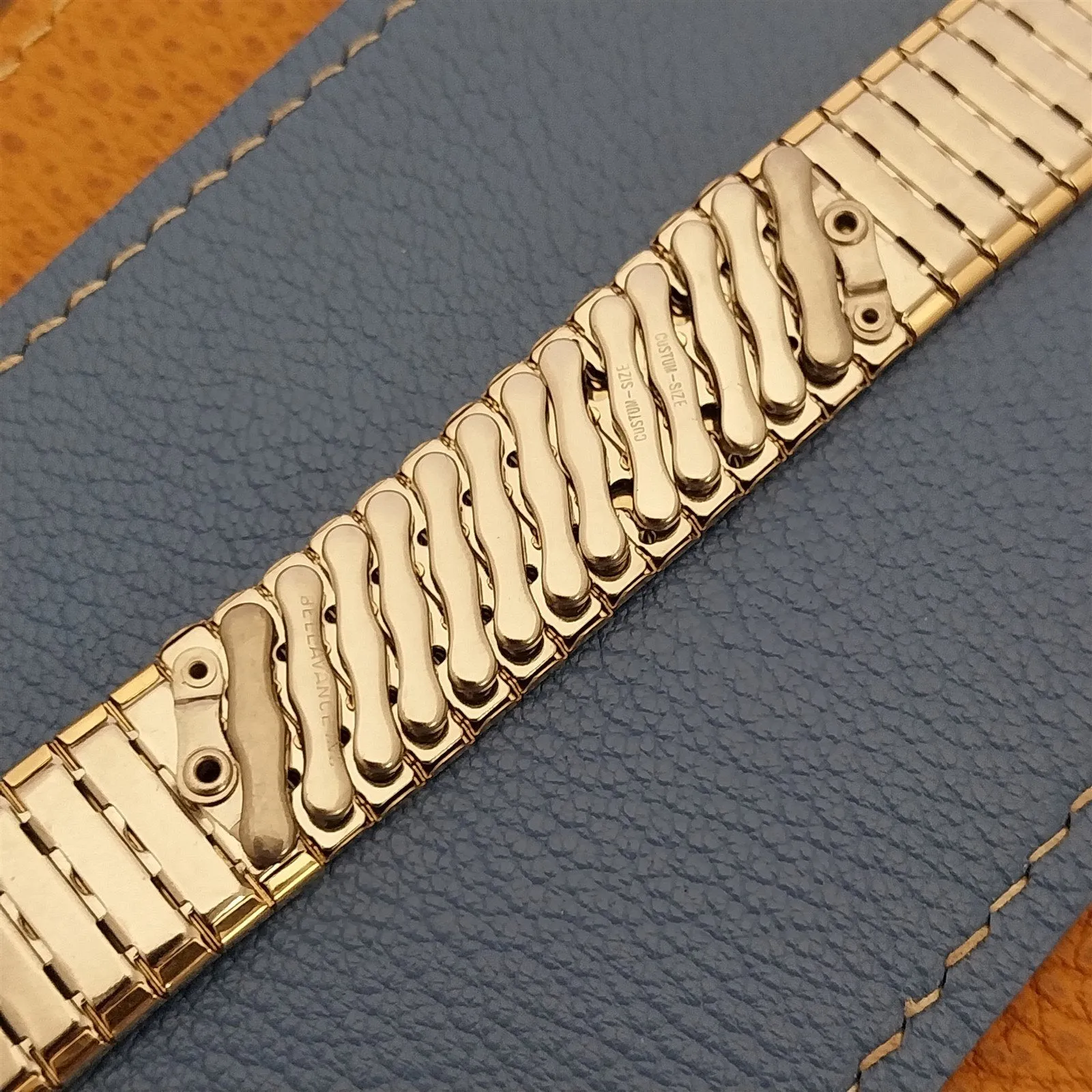 5/8" 10k Gold-Filled 1950s nos Unused Classic Vintage Watch Band Bellavance