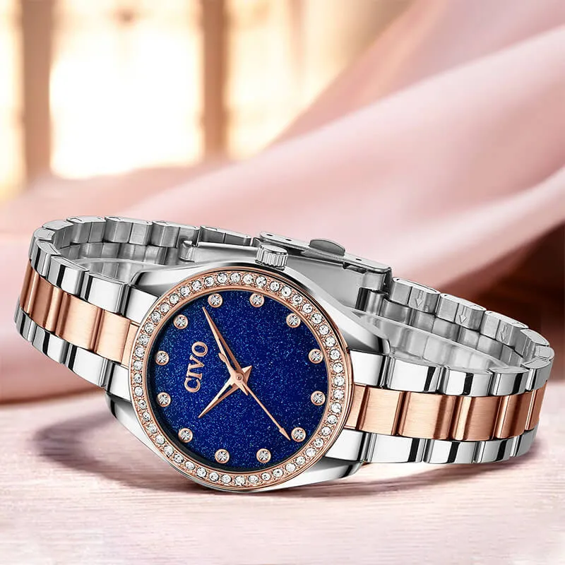 8119C | Quartz Women Watch | Stainless steel Band