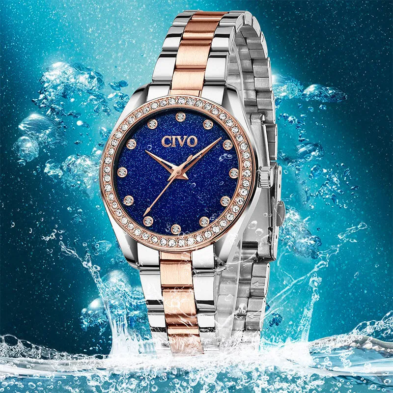 8119C | Quartz Women Watch | Stainless steel Band