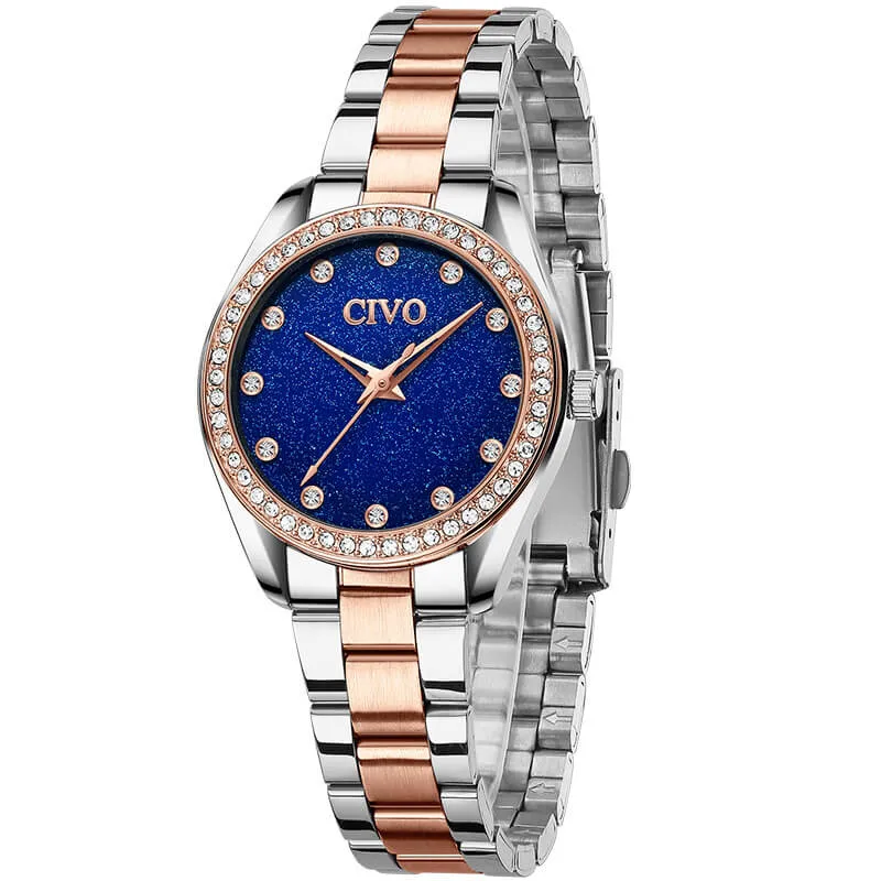 8119C | Quartz Women Watch | Stainless steel Band