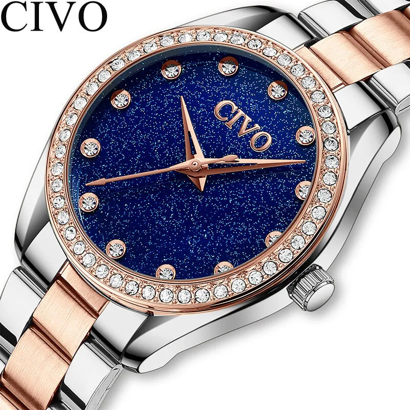 8119C | Quartz Women Watch | Stainless steel Band