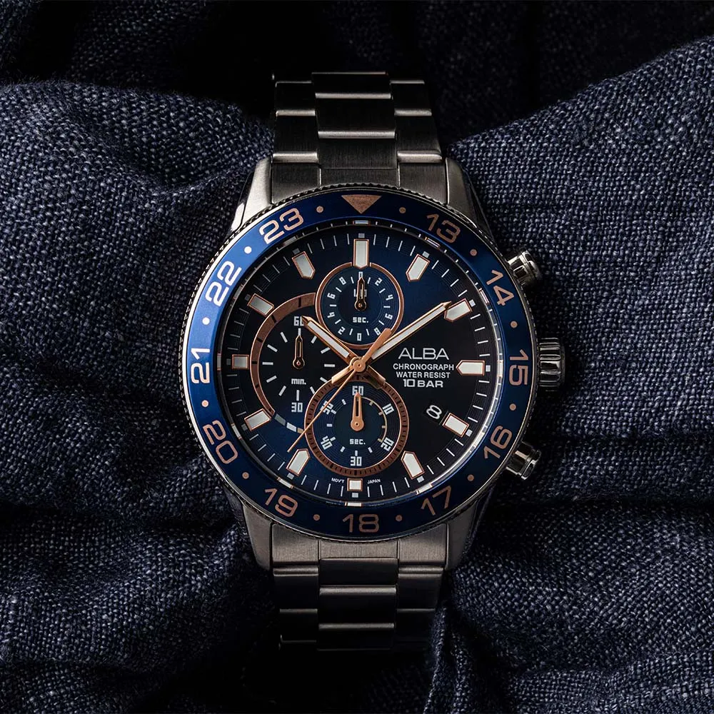 Alba AM3845X1 Chronograph
