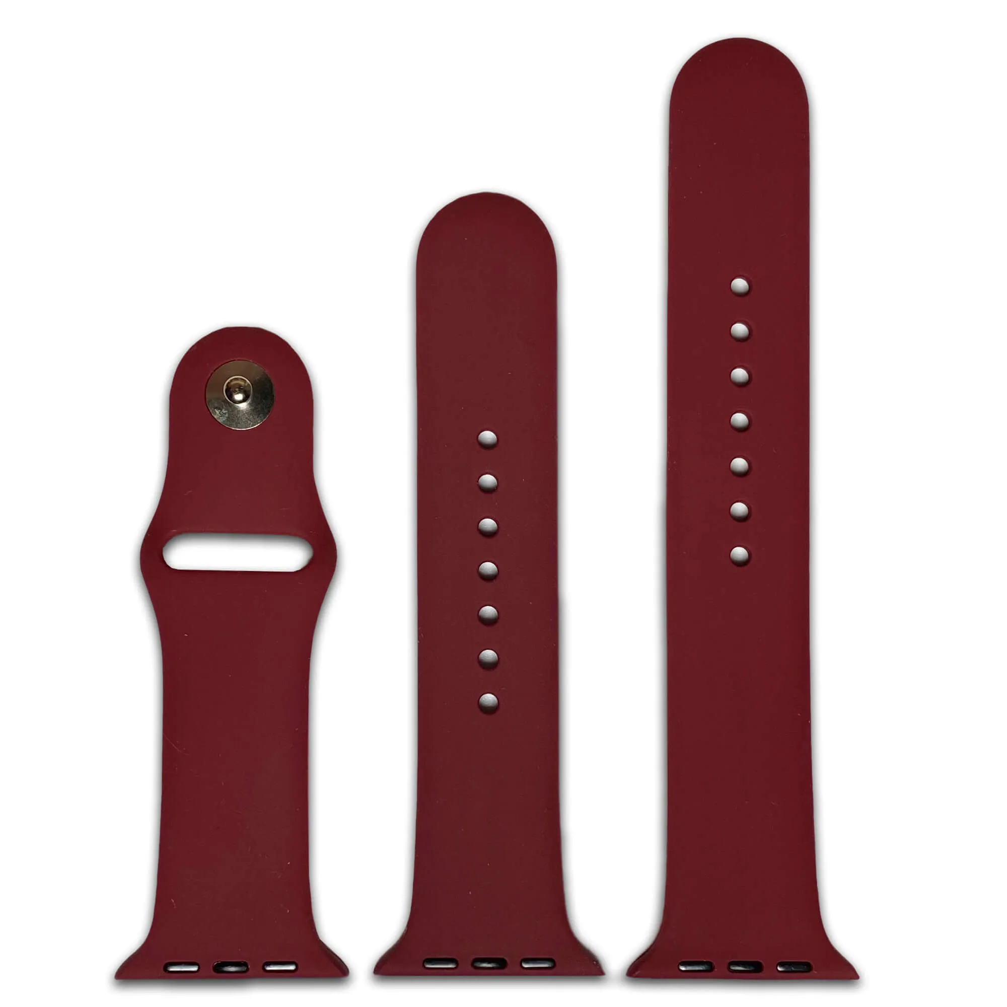 Apple Watch | Smooth Silicone | Burgundy