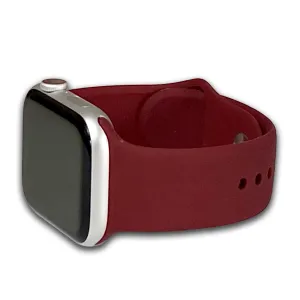 Apple Watch | Smooth Silicone | Burgundy