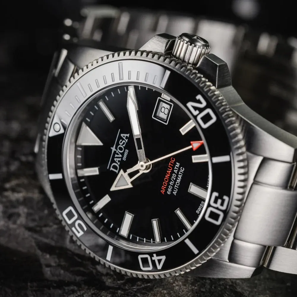 Argonautic 39 Automatic 200m Black Gold Men's Diver Watch 16153250