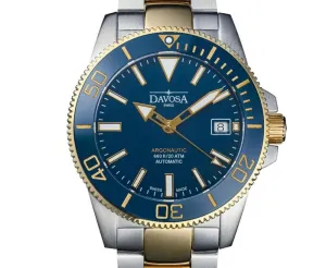 Argonautic 39 Automatic 200m Blue Men's Diver Watch 16153340 OUTLET
