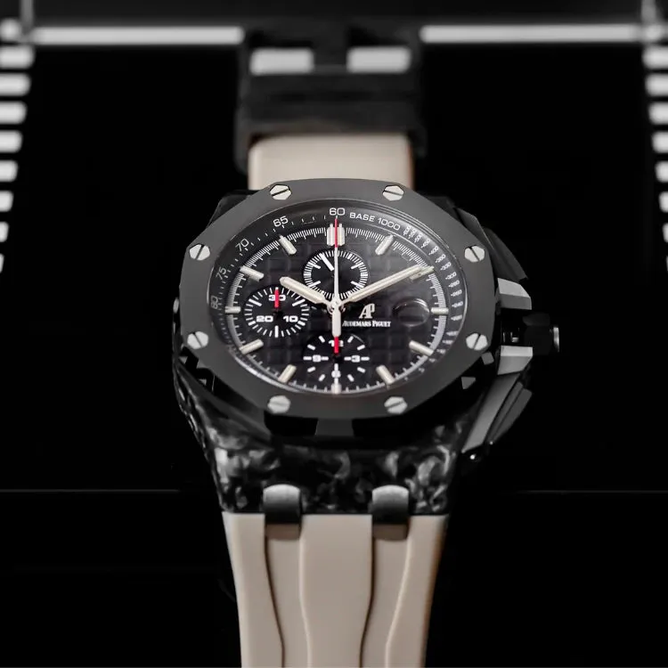 Audemars Piguet Hurricane Grey Rubber Strap