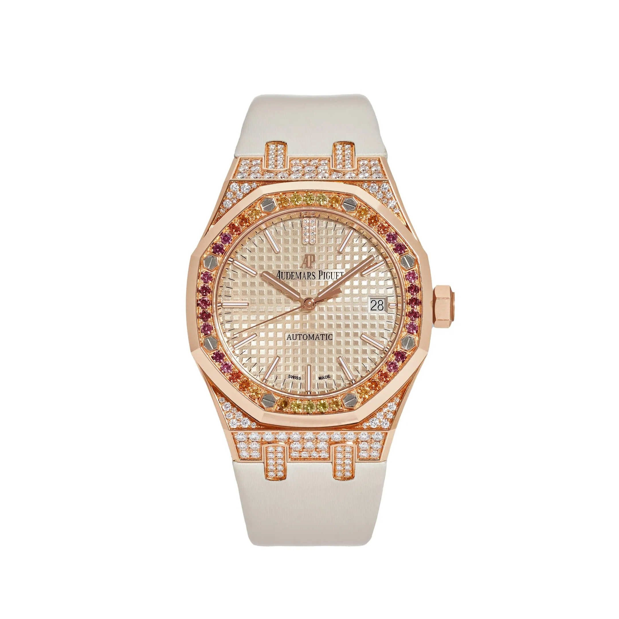 Audemars Piguet Royal Oak 15452OR.ZY.D038VE.01 Rose Gold and Diamonds (2021)
