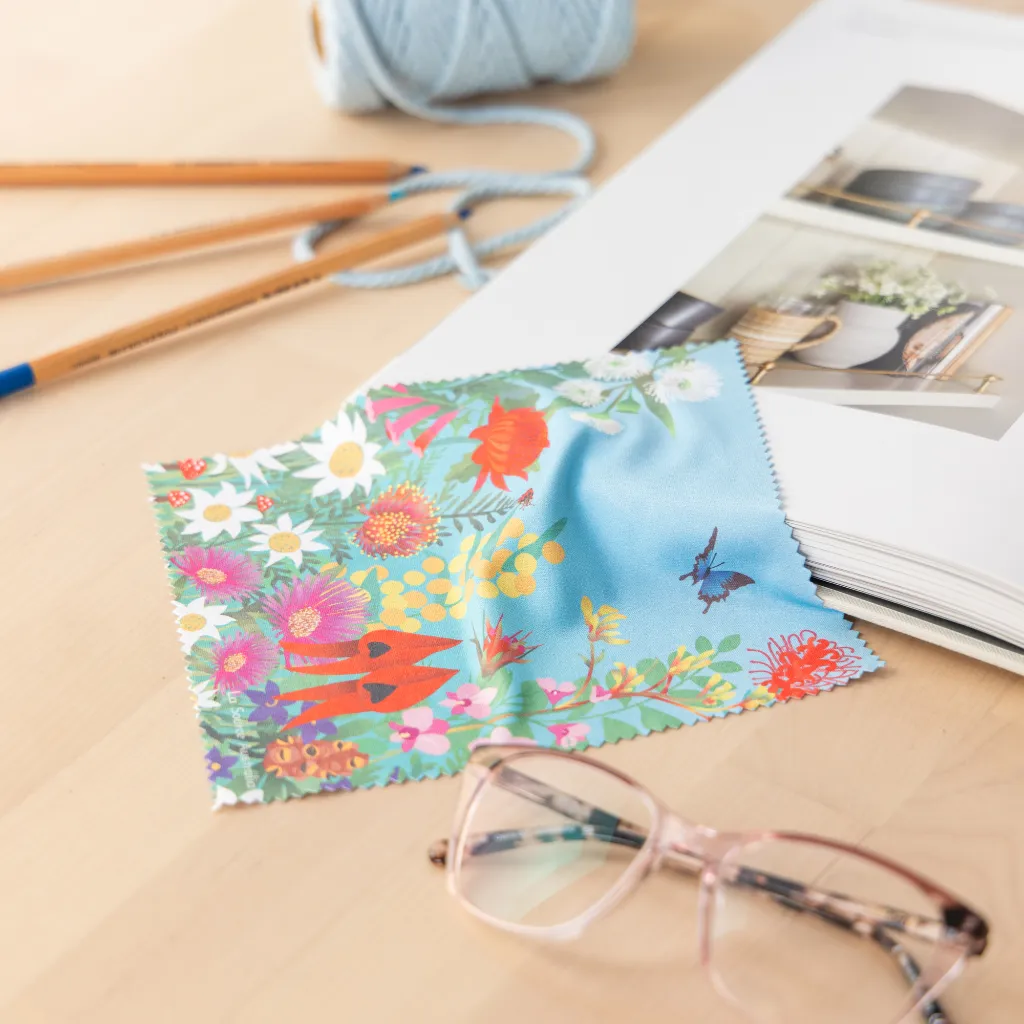 Australian Wildflowers - Microfibre Lens Cloth