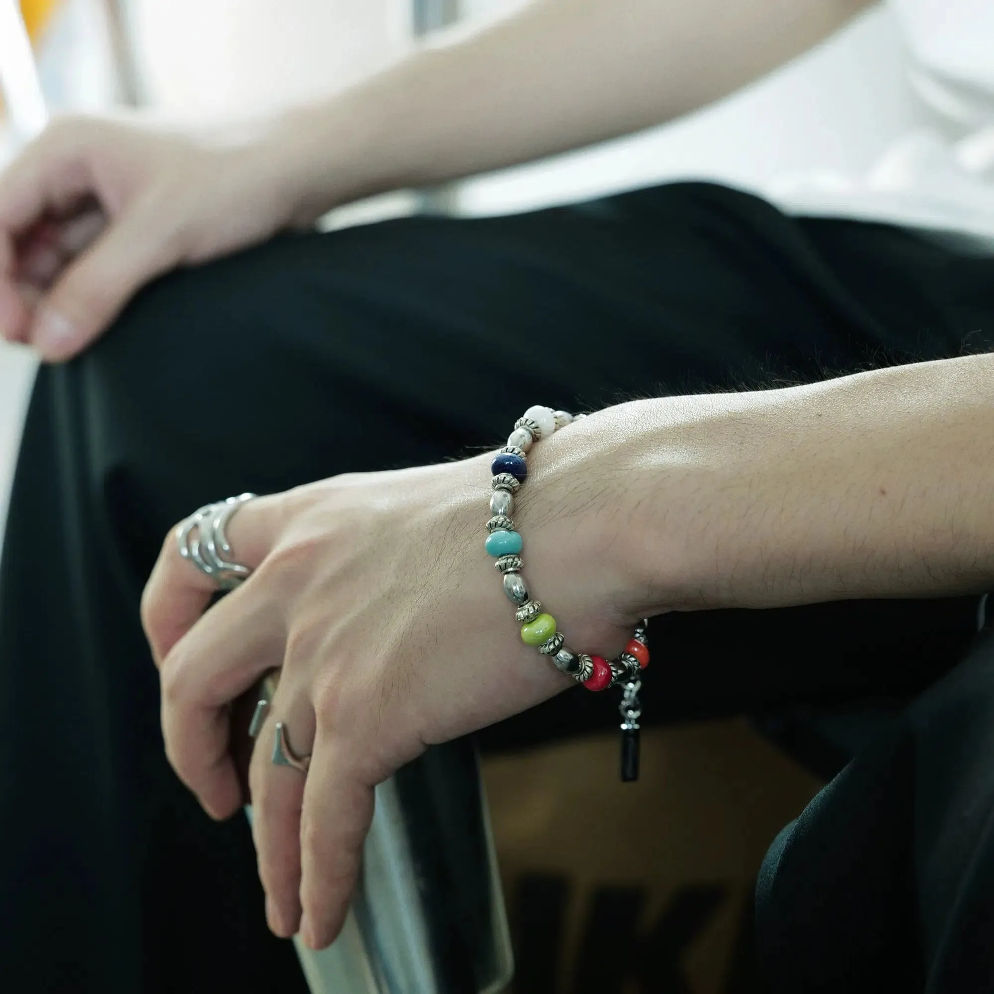 Beaded Chain Bracelet