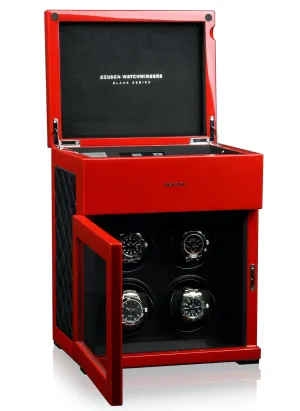 Benson Watch Winder Black Series 4.16 LE Red/black leather