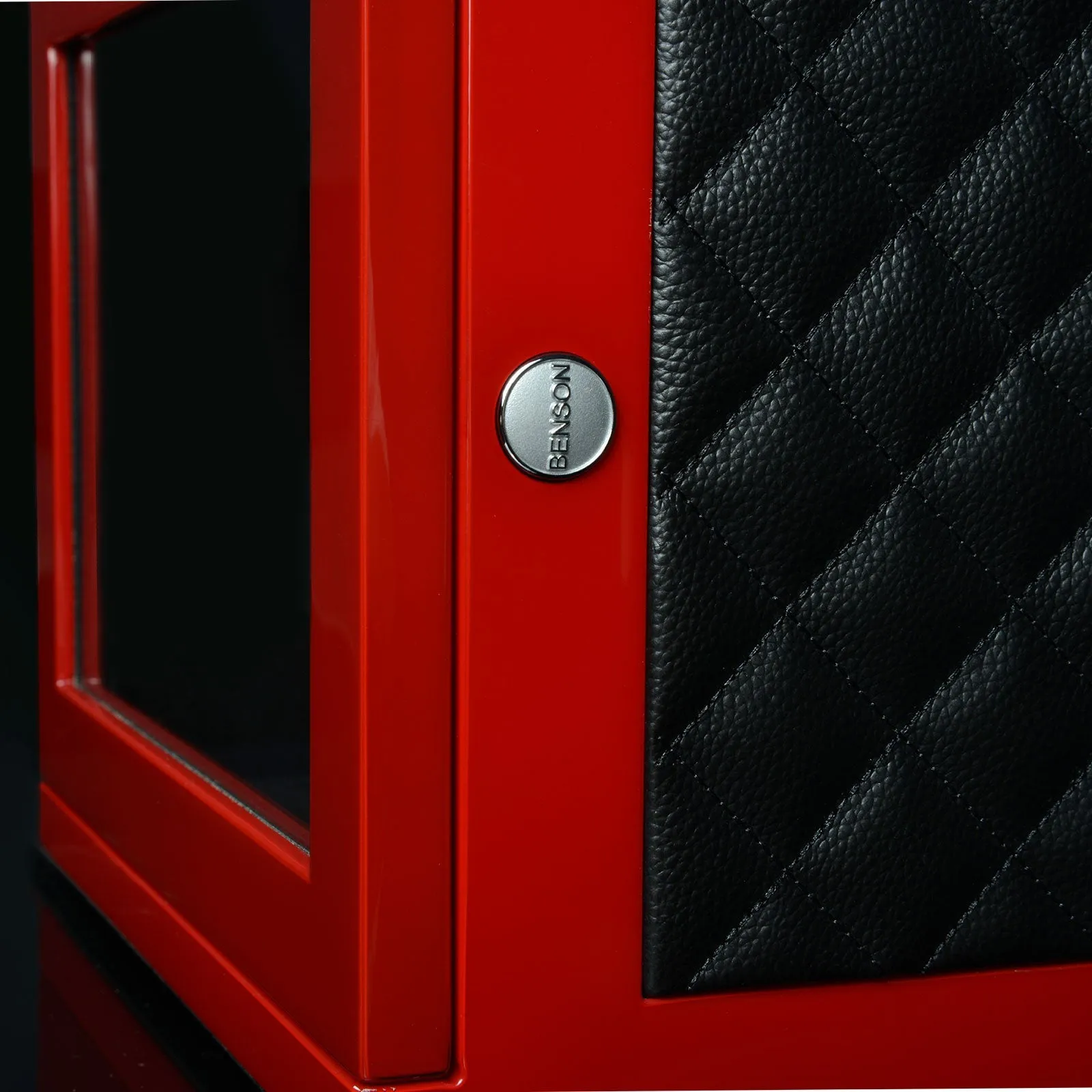 Benson Watch Winder Black Series 4.16 LE Red/black leather