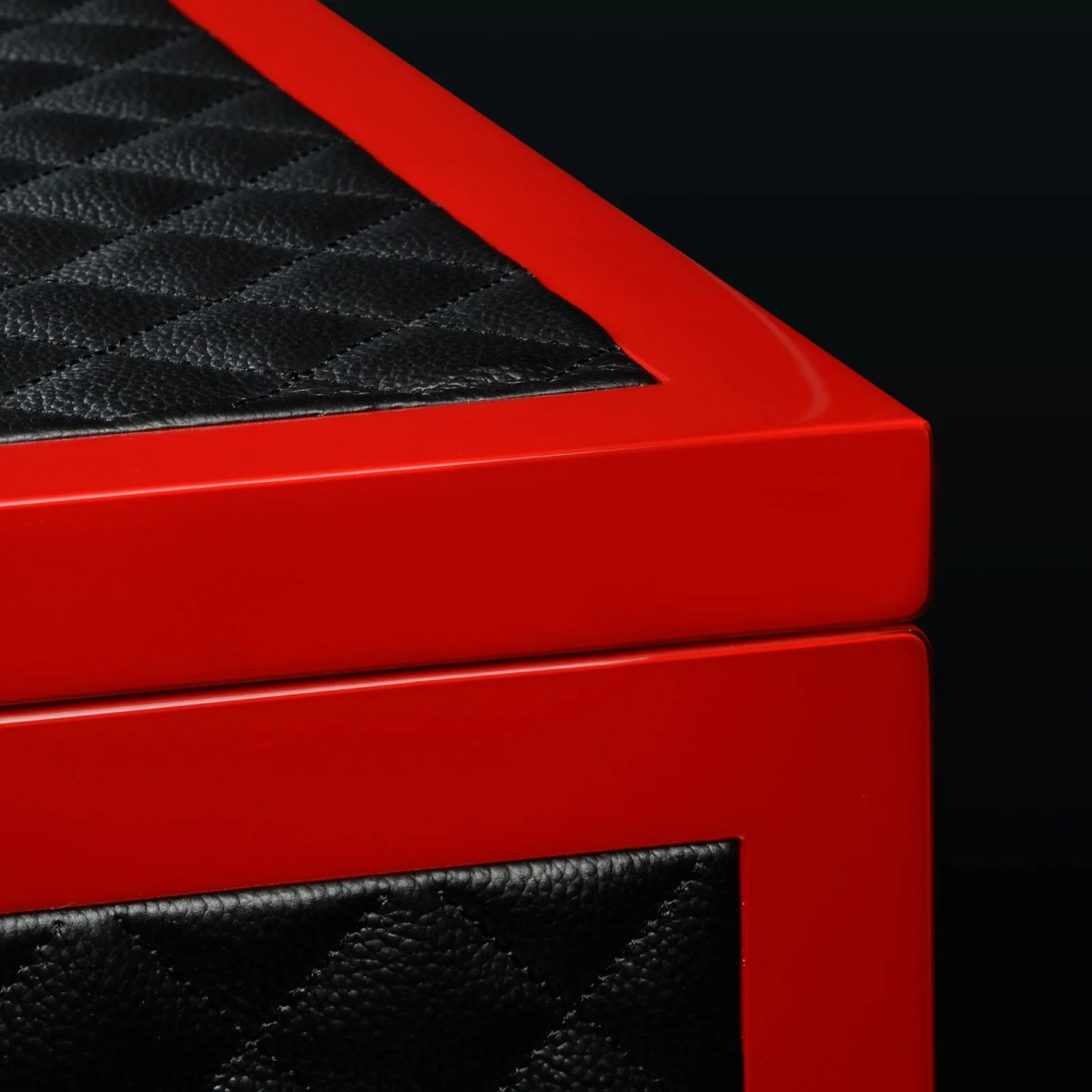 Benson Watch Winder Black Series 4.16 LE Red/black leather
