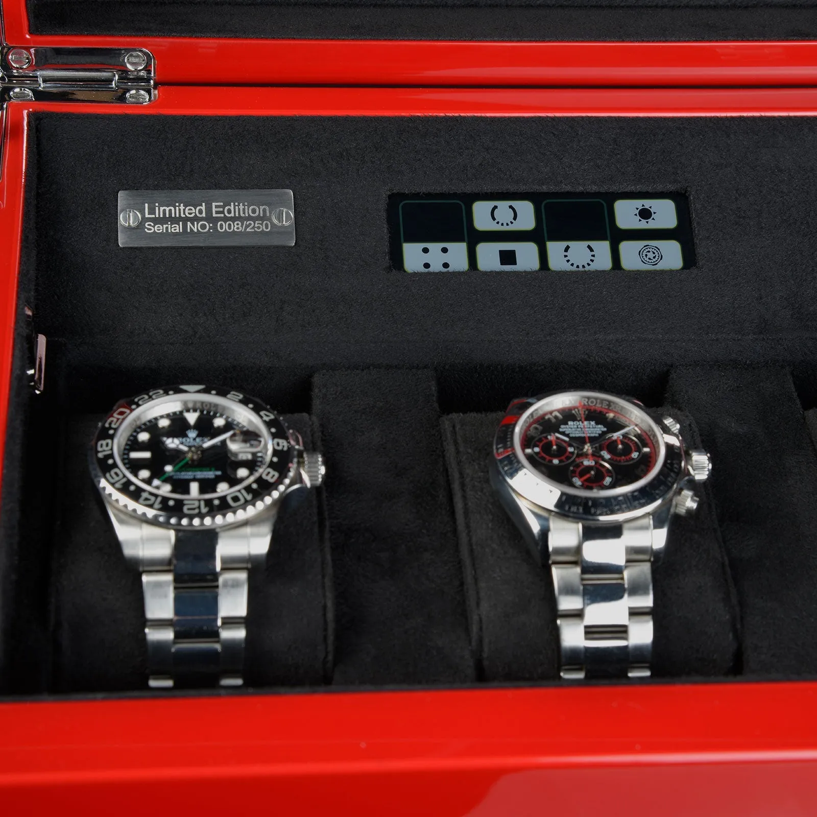 Benson Watch Winder Black Series 4.16 LE Red/black leather