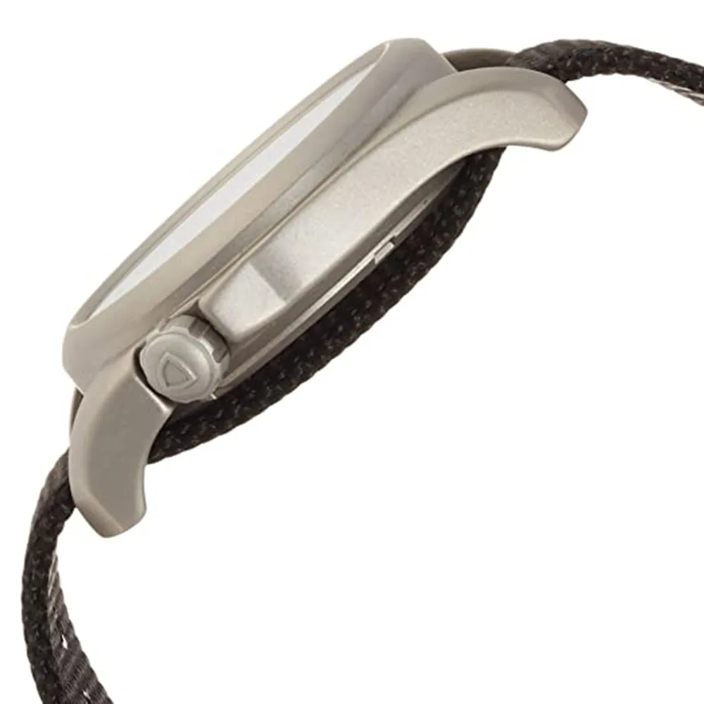 Bertucci A-2T Mens Watch Titanium Black Nylon Strap - Black Dial - 12022