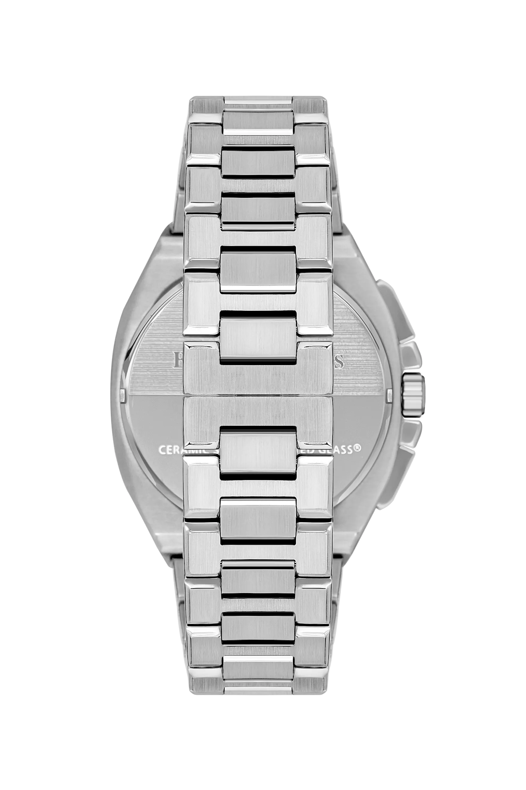 BEVERLY HILLS POLO CLUB Men’s Silver Chronograph Metal Watch – BP3210X.300