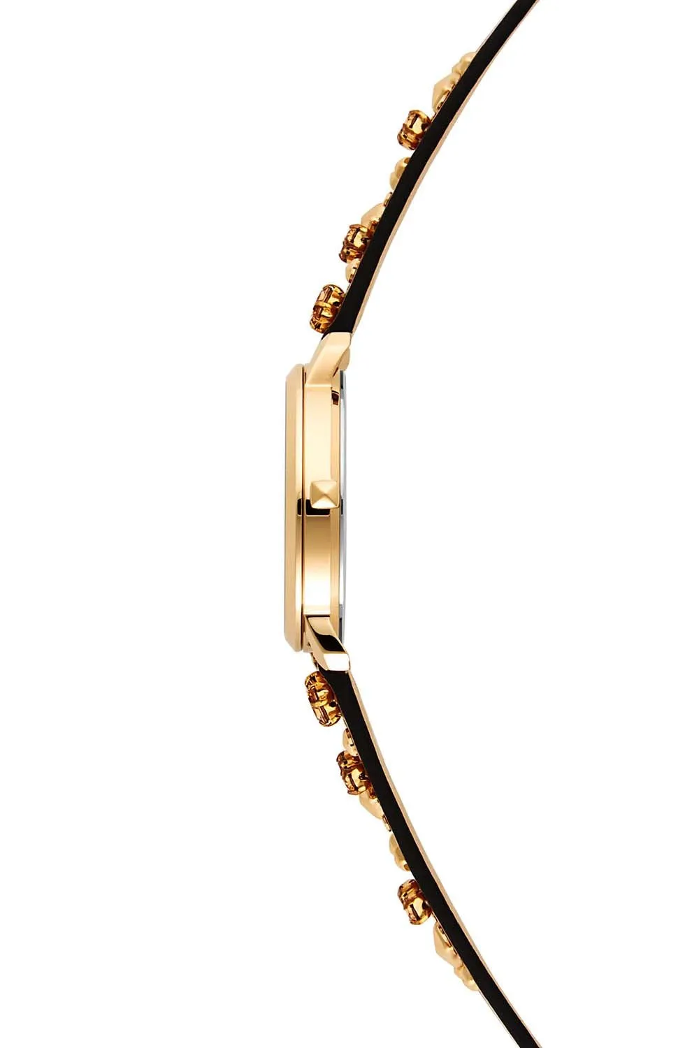 Billie Gold Tone Almond Strap Watch, 34mm