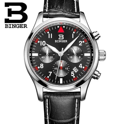 Binger Swiss Quartz Watch Men B 9202