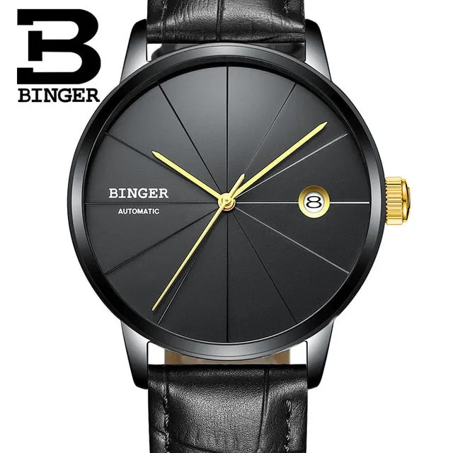 Binger Swiss Sport Luxury Mechanical Men's Watch B 5079