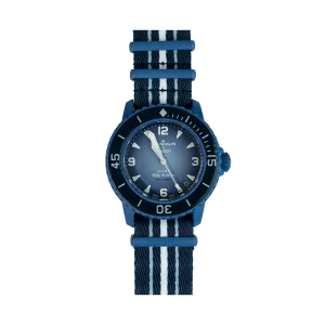 Blancpain x Swatch Scuba Fifty Fathoms "Atlantic Ocean (SO35A100)"