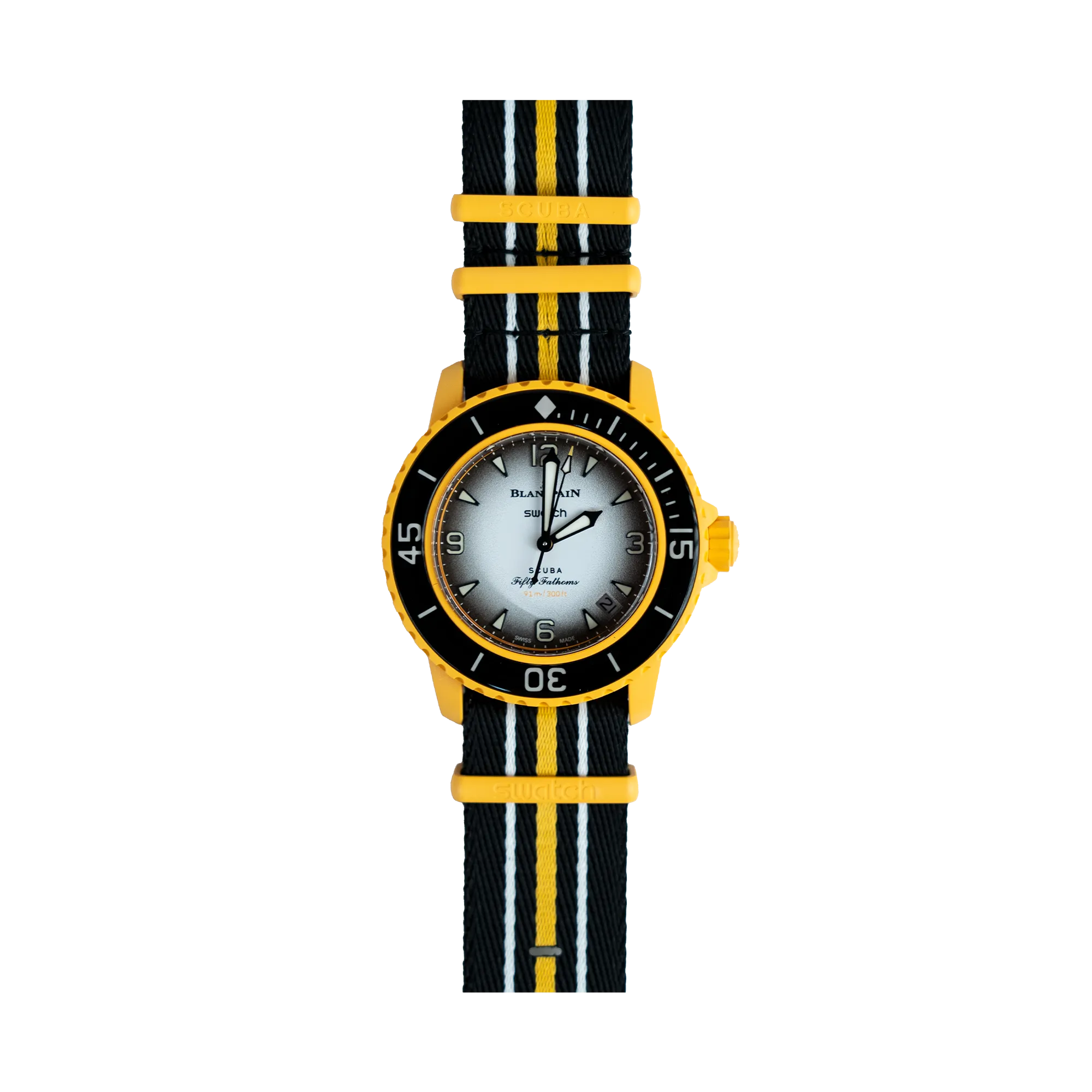 Blancpain x Swatch Scuba Fifty Fathoms "Pacific Ocean (SO35P100)