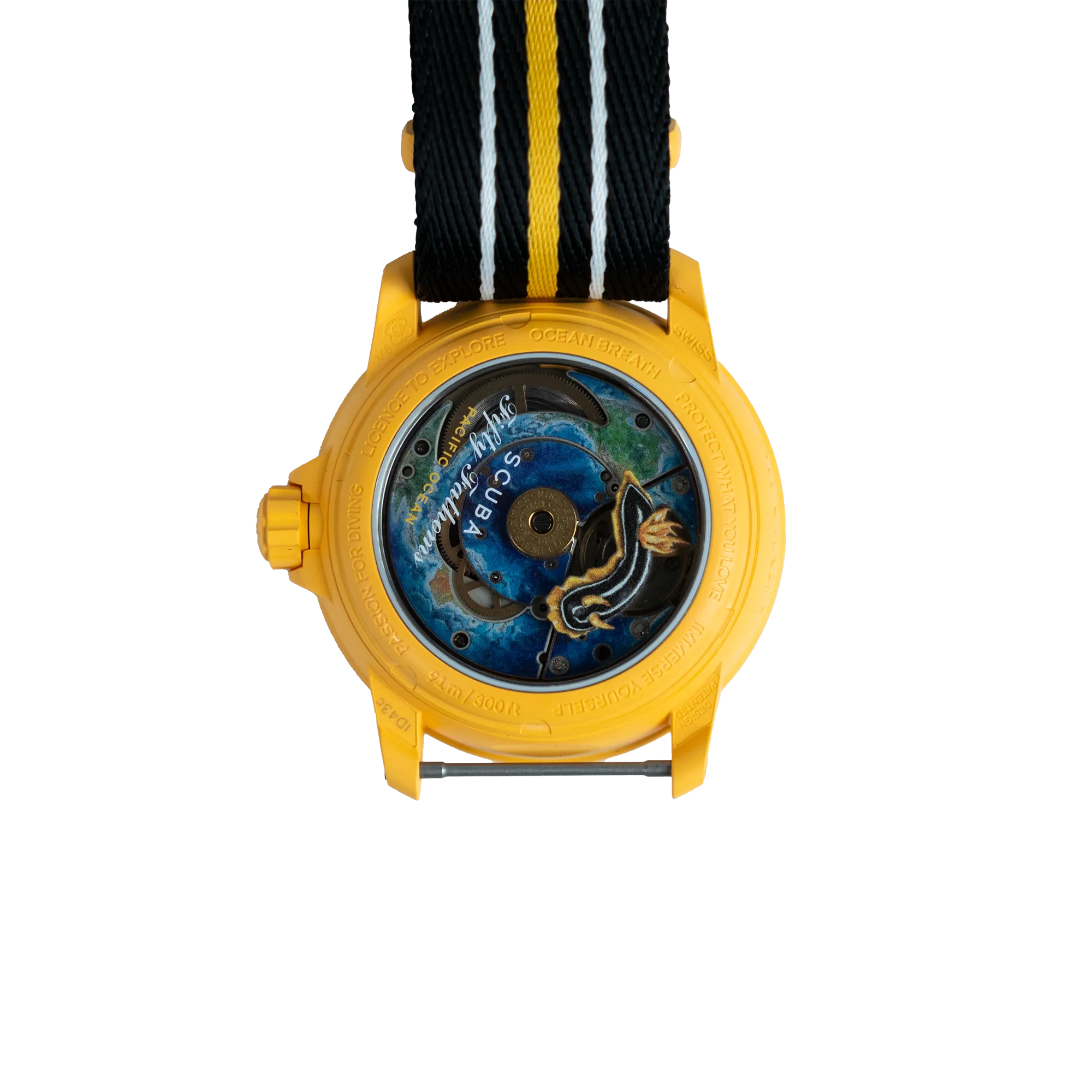 Blancpain x Swatch Scuba Fifty Fathoms "Pacific Ocean (SO35P100)