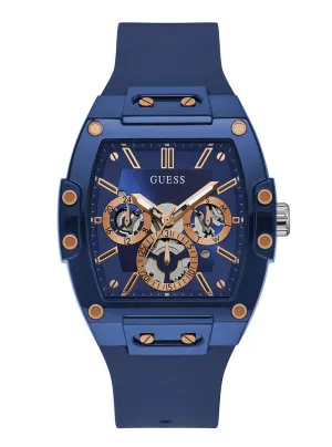 Blue Phoenix Silicone Watch