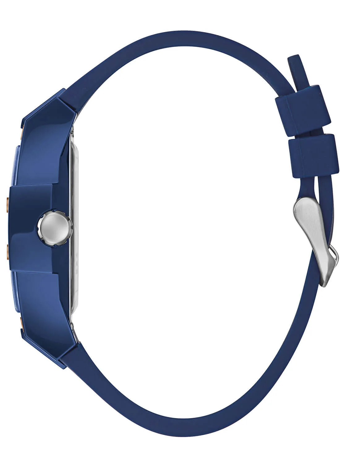 Blue Phoenix Silicone Watch