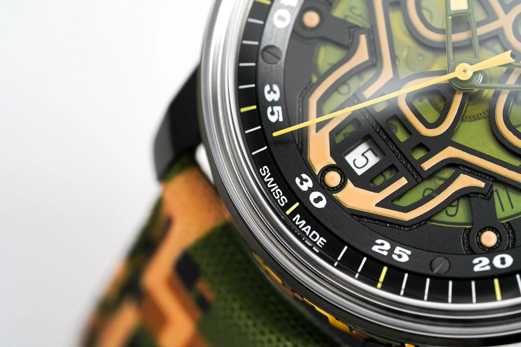 Bomberg Watch BB-01 Automatic Limited Edition Military Skull CT43APBA.23-4.11