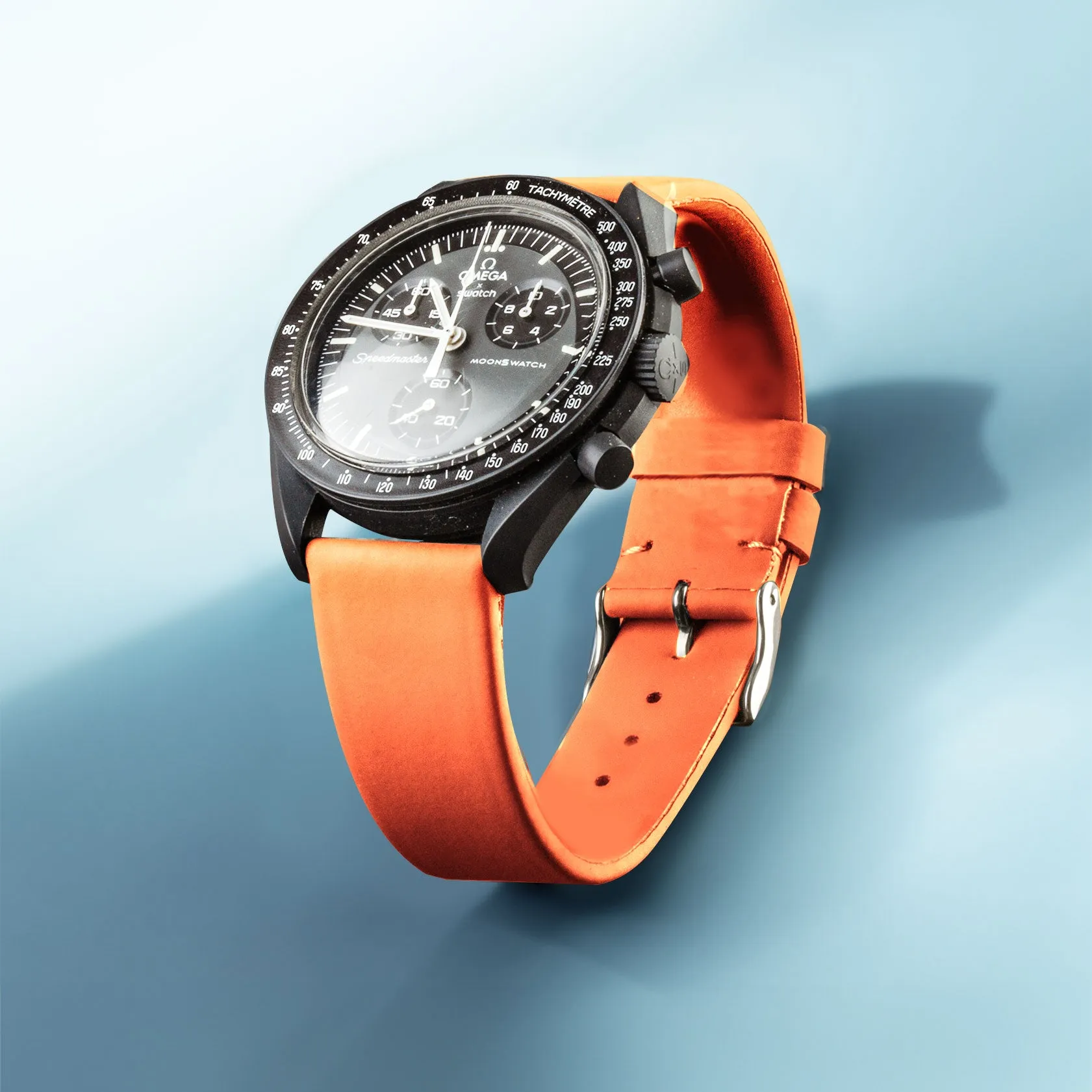 Bracelet classique "Essential" - Bracelet-montre cuir - Veau rubber (noir, gris, bleu, vert...)