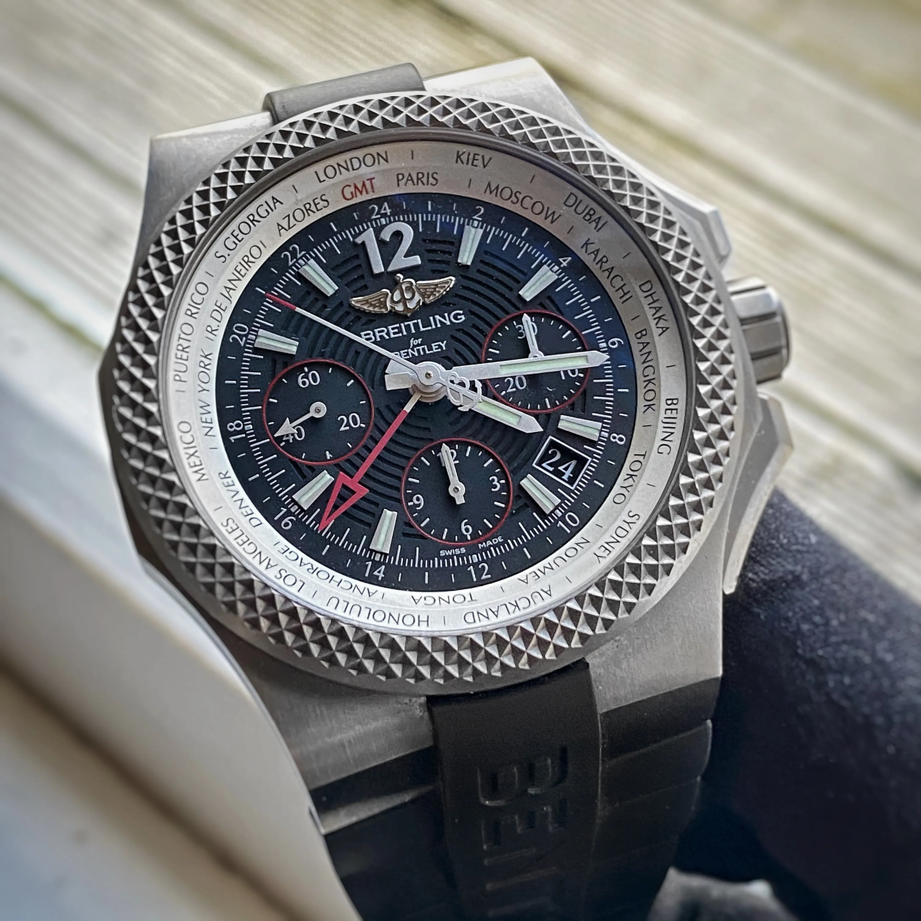 Breitling - 2020 Bentley GMT Chronograph ‘Light Body’
