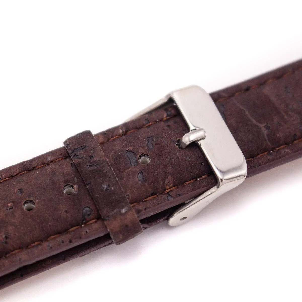 Brown cork watch strap watch brand 20mm E-024-20