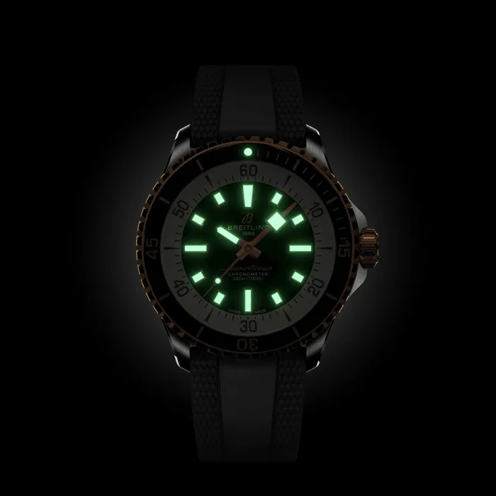 BRT Watch Superocean III AutoMTic 42 Steel & 18K Red Gold