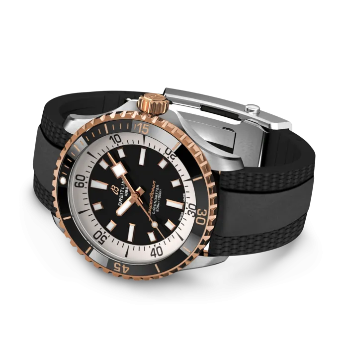 BRT Watch Superocean III AutoMTic 42 Steel & 18K Red Gold
